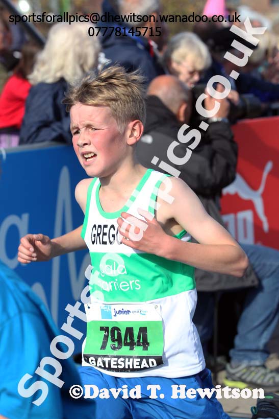 Boys BUPA Junior Great North Run. Photo: David T. Hewitson/Sports for All Pics